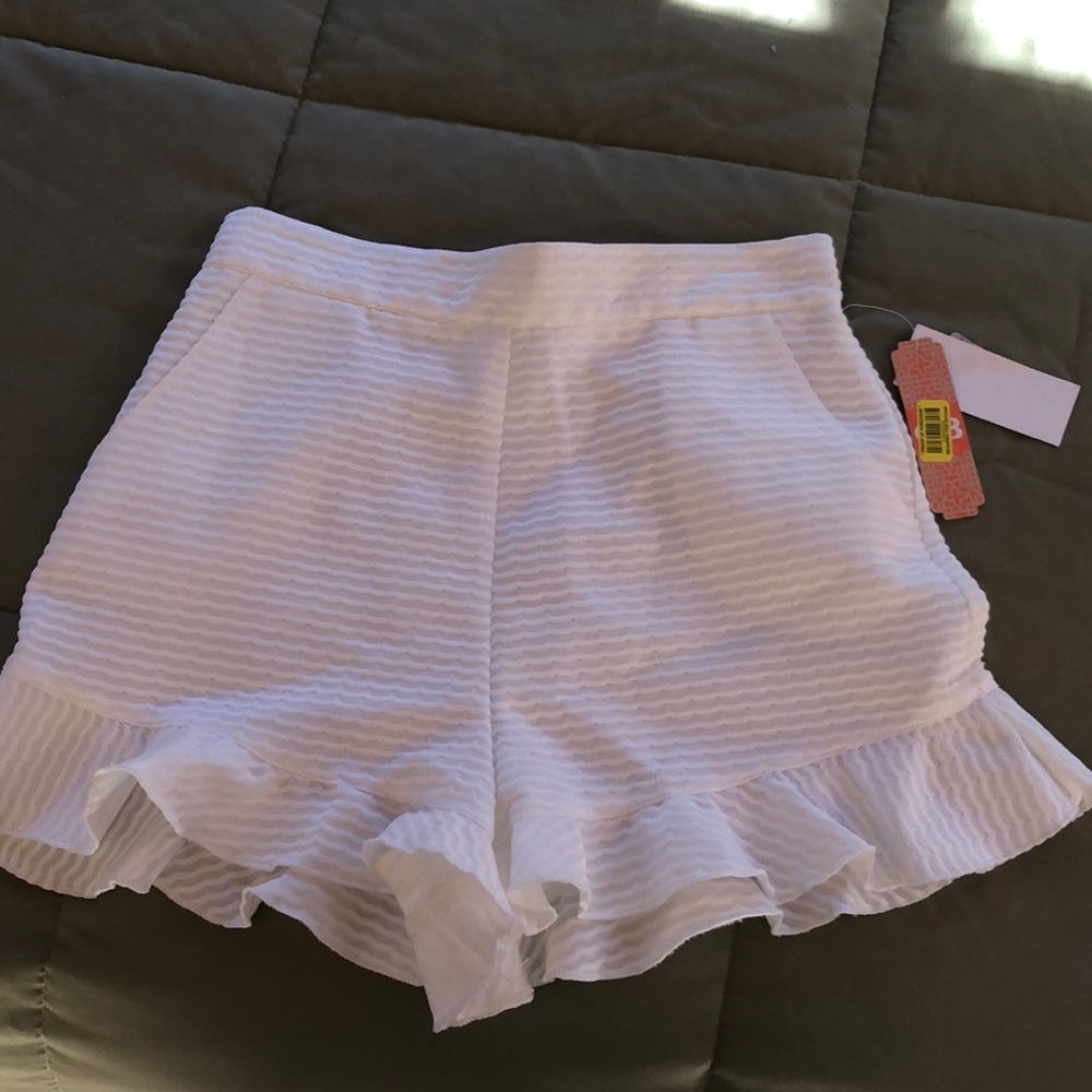 White shorts